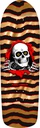 POWELL OLD SCHOOL RIPPER GOLD FOIL SHAPED DECK  9.89 X 31.32