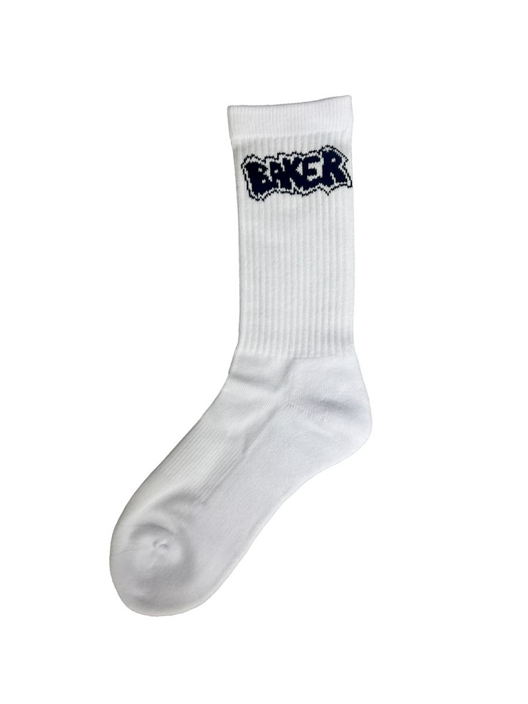 BAKER SOCK OF DESTRUCTION SOCKS WHITE