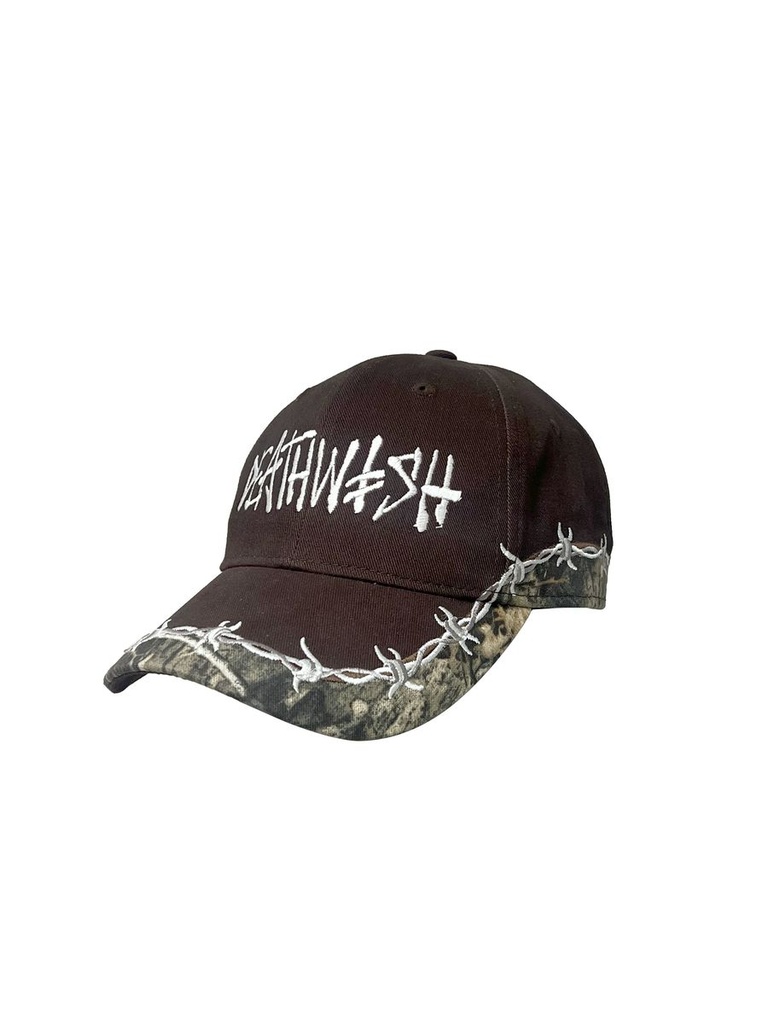 DEATHWISH PAMELA BARBED WIRE 6 PANEL HAT