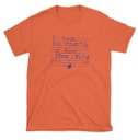 TACKY JOY FACTORY HARD TIMES ORANGE SS XL
