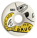 TOY MACHINE MY DRUG 55MM 97A (Set of 4)