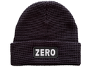 ZERO ARMY PATCH WAFFLE BEANIE BLACK