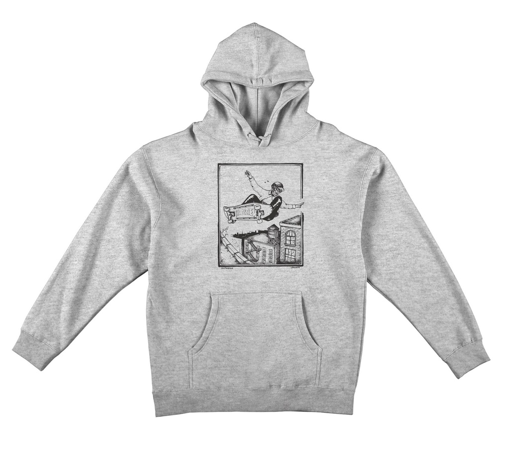 ANTI-HERO PHELPS BY LANCE GREY HEATHER HD/SWT M