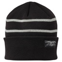 ANTI-HERO STOCK EAGLE LABEL STRIPE CUFF BEANIE BLACK/GREY