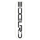 EDGLRD TEAM TECH SCRIPT WHITE/BLACK DECK 8.25