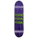 EDGLRD TEAM MIAMI PURPLE DECK 8.62