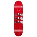 EDGLRD TEAM MIAMI RED DECK 8.75