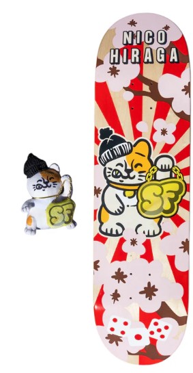 CHICO STIX NICO HIRAGA GUEST DECK 8.25 (WITH PLUSHIE)