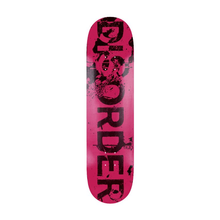 DISORDER TEAM STAMPED DECK 8.00