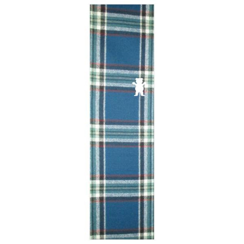 GRIZZLY 9" PLAID OG BEAR BLUE PERFORATED SHEET