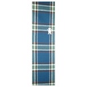 GRIZZLY 9" PLAID OG BEAR BLUE PERFORATED SHEET