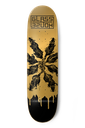 GLASS HOUSE TEAM HOUSE RATS GOLD/BLACK DECK 8.5