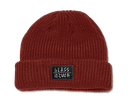 GLASS HOUSE MEMO LABEL ROLL UP BEANIE BRICK