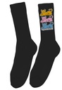 TOY MACHINE TRIPLE CAT SOCKS BLACK