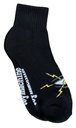 TOY MACHINE LIGHTNING EYE SHORT SOCKS BLACK