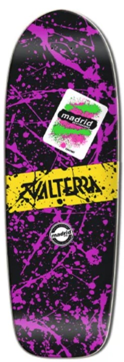MADRID VALTERRA 40TH ANNIVERSARY REISSUE SHAPED DECK 9.50 X 29.12