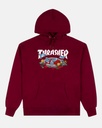 THRASHER BLOOD BATH HD/SWT MAROON L