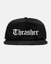 THRASHER X SPITFIRE THE END OATH SNAPBACK BLACK