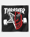THRASHER X SPITFIRE THRASH & BURN BANNER
