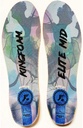 FOOTPRINT KINGFOAM ELITE QUANTUM HEEL ACTION SPORTS GEL IMPACT GREY CAMO/BLACK MID 5MM TOE/7MM HEEL INSOLES SMALL (3-8)