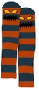 TOY MACHINE MONSTER BIG STRIPE SOCKS ORANGE