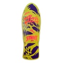 ALVA STREET FIRE GREEN WITH BLUE/RED LOGO SHAPED WHEEL WELLS DECK 10.25 X 29.75