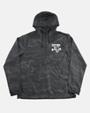 THRASHER X SPITFIRE THRASH & BURN ANORAK JACKET BLACK CAMO M
