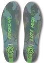 FOOTPRINT KINGFOAM ELITE QUANTUM HEEL SPORT GREY HIGH 5MM TOE/10MM HEEL INSOLES SMALL (3-8)