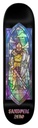 ZERO SANDOVAL STAINED GLASS DECK 8.25