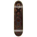 GX1000 TEAM OG LOGO BROWNISH/BLACK FOIL DECK 8.75