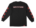 SPITFIRE CLASSIC 87 BIGHEAD FILL SLEEVE BLACK/RED LS L