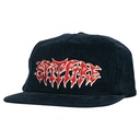 SPITFIRE DEMON SCRIPT SNAPBACK NAVY