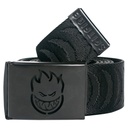 SPITFIRE BIGHEAD CUTOUT JACQUARD BELT BLACK/BLACK