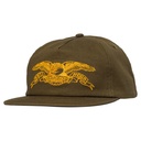 ANTI-HERO BASIC EAGLE SNAPBACK HAT BROWN/ORANGE