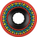 BONES ATF ROUGH RIDER SKULL & BONES 56MM 80A RED (Set of 4)