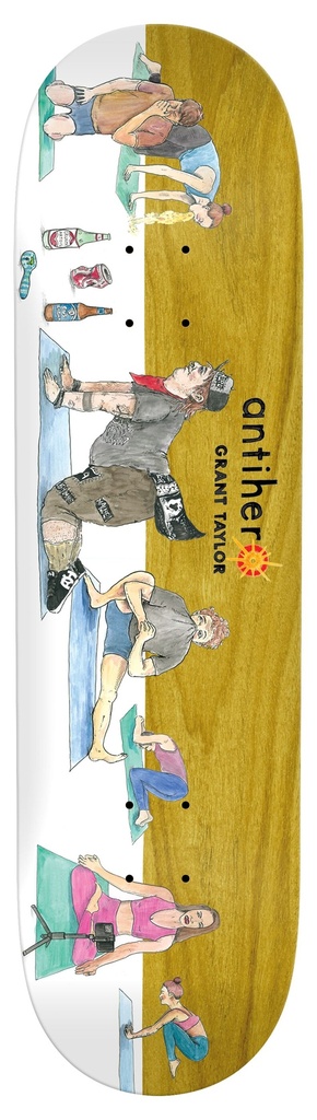 ANTI-HERO GRANT FART YOGA DECK 8.50