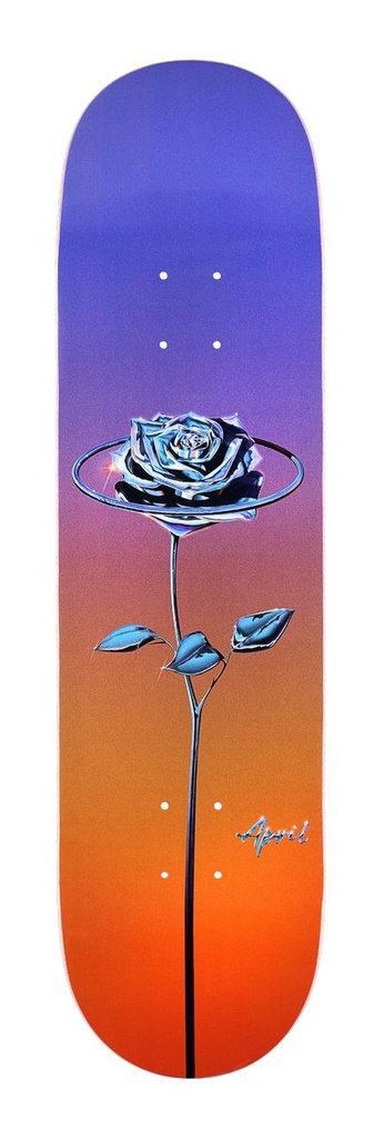 APRIL TEAM CHROME ROSE COLOUR DECK 8.25