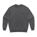 ACE HUTCH DARK GREY CREW/SWT XL