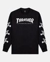 THRASHER MAG GOAT BLACK LS XXL