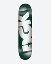 DGK TEAM OG LOGO FOREST GREEN DECK 8.25