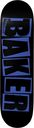 BAKER ROWAN ZORILLA BRAND LOGO DANGER BLUE DECK 8.25