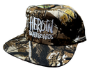 HEROIN SCRIPT NYLON SNAPBACK HAT CAMO