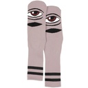 TOY MACHINE SECT EYE SOCKS MAUVE