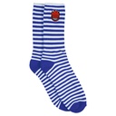 SPITFIRE BIGHEAD FILL EMB SOCKS BLUE/WHITE