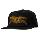 ANTI-HERO BASIC EAGLE SNAPBACK HAT BLACK/GOLD