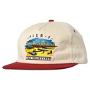 REAL PIER 7 NATURAL SNAPBACK HAT NATURAL