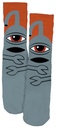 TOY MACHINE SECT HUG SOCKS GREY