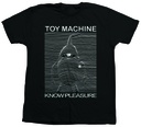 TOY MACHINE TOY DIVISION BLACK SS M