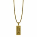 BAKER CURB WAX NECKLACE GOLD