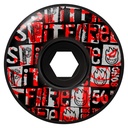 SPITFIRE 80HD RANSOM RAIDAL FULL BLACK 56MM (Set of 4)